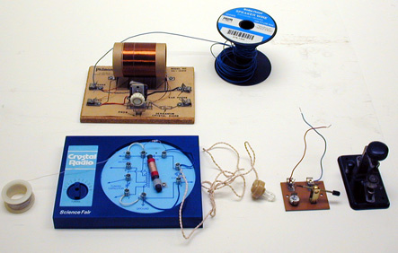 Crystal Radio Set with Germanium Diode