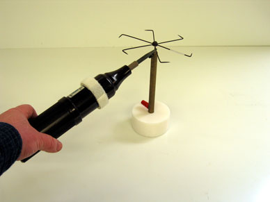 Tesla Coil and Pinwheel