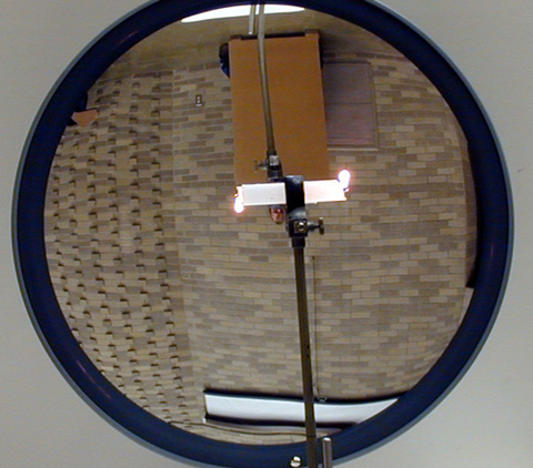 Large Mirror - Horizontal Candles