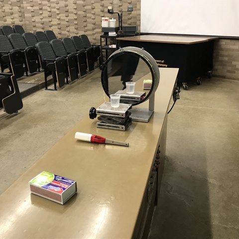 Schlieren Optics Setup