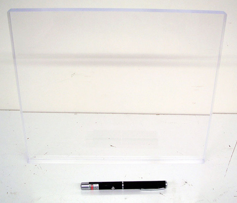 Refraction with Block and Laser