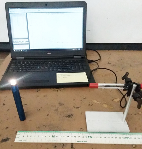 Computer, Light Sensor, Mag Lite