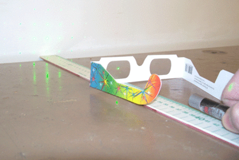 Laser, Grating Glasses, Meter Stick