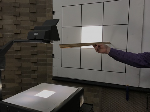 Inverse Square - Overhead Projector