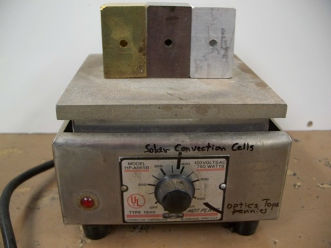 Brass, Iron, Aluminum Blocks