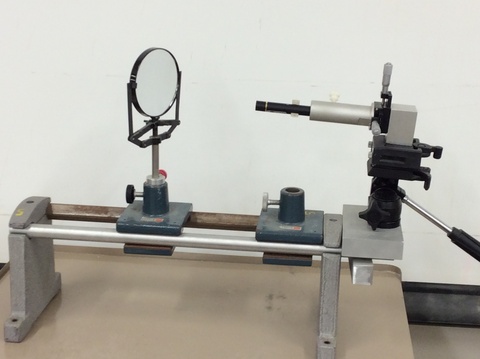 HeNe Laser and Glass Plates Demo