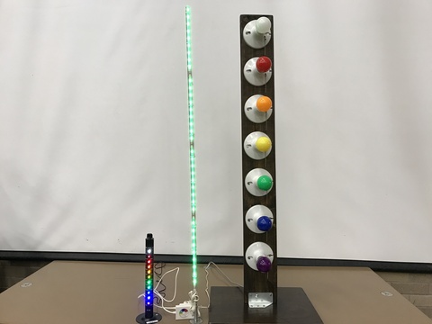  Large, medium and small LED light bars