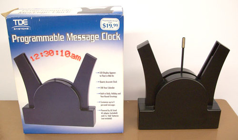 Message Writer Clock