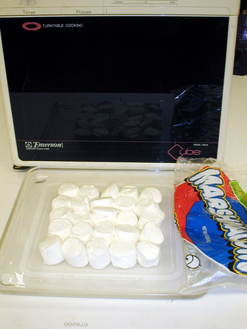 Microwave and Marshmallows
