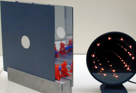 Parallel Mirrors and Infinite Images