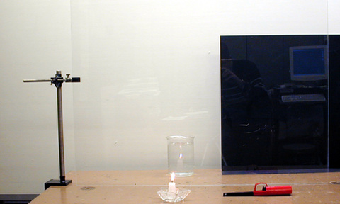 Candle Under Water and Pepper's Ghost Demo