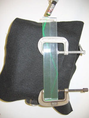 Frustrated Total Internal Reflection Demo