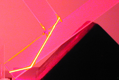 Frustrated Total Internal Reflection Demo