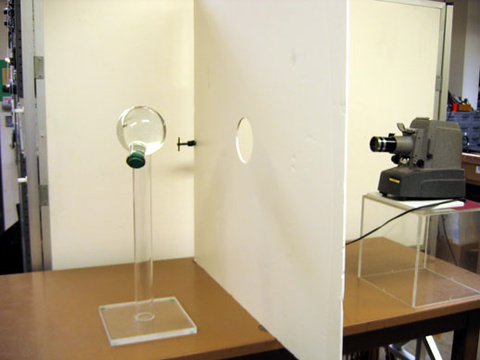 Flask of Water, Light Mask, Projector