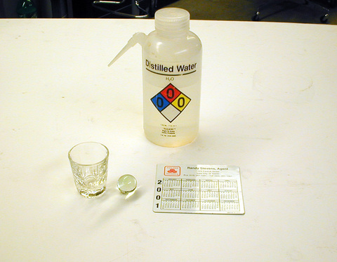 Water, Marble, Shot Glass