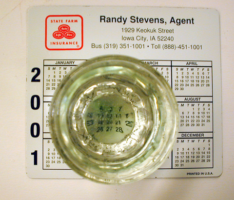 Shot Glass Image with Water