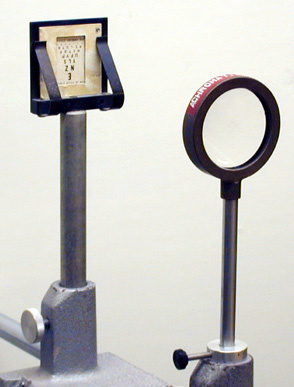 Microscope Eye Chart Slide