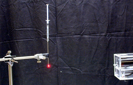 Water Drop Interference Setup