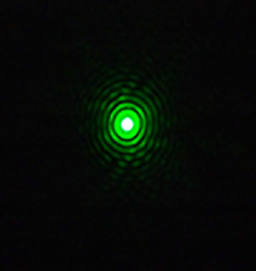 Pinhole Diffraction Image