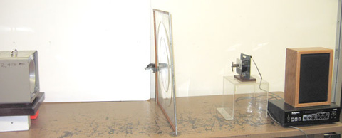 Microwave Zone Plate Setup