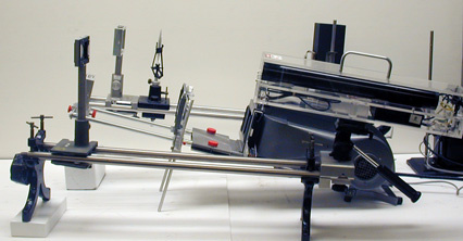 Mercury, White Light, and Laser Spectra Set up 