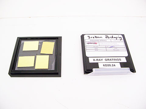 4 ea. X-Ray gratings