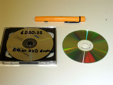 CD and Laser Pointer