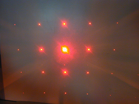 Helium-Neon Laser & Screen Image