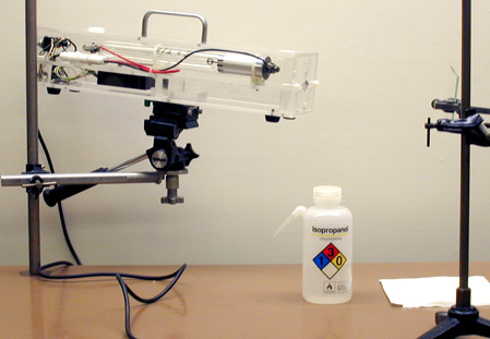 Alcohol Film Demo Set up 