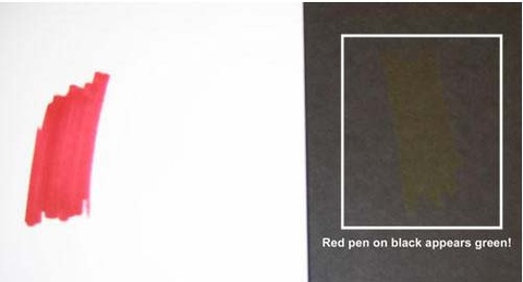 Staedtler pens, black construction paper