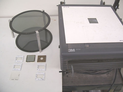 Quarter and Half Wave Plates Setup