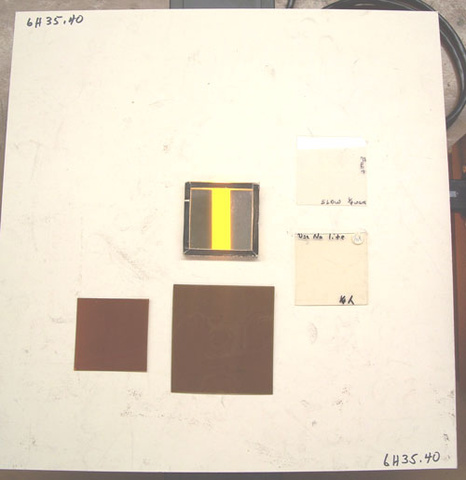 Quarter and Half Wave Plates Setup - Sodium Light