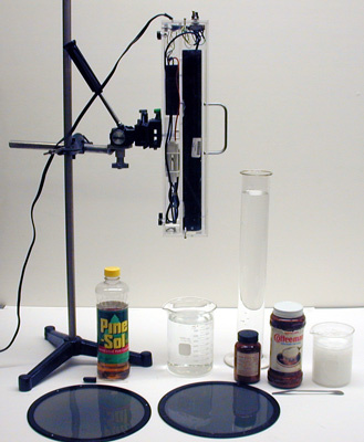 Tyndall Experiment Setup