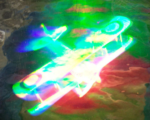 Biplane Hologram