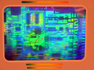 Hologram with Magnifier