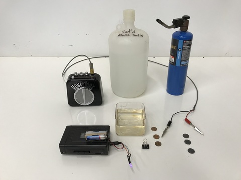 Equipment for Solar Cells and Motors Demo