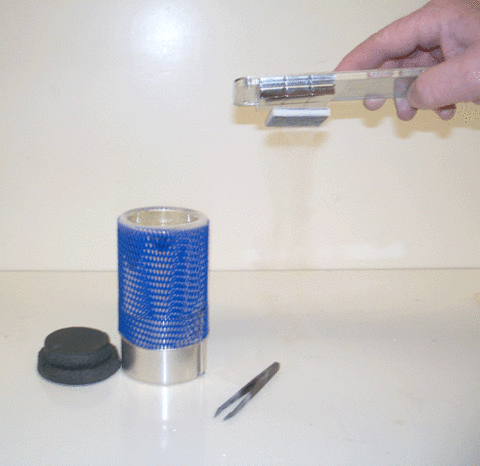 Equipment for Quantum Levitation and Flux Pinning Demo