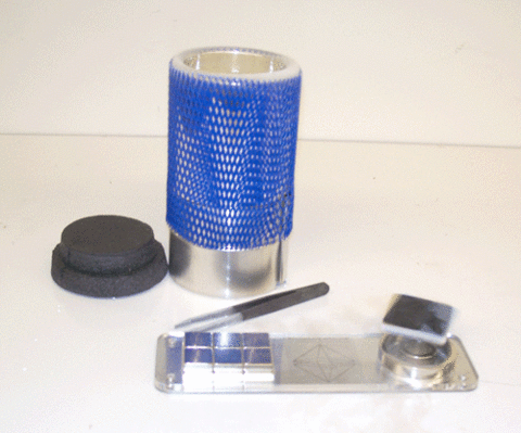 Equipment for Quantum Levitation and Flux Pinning Demo