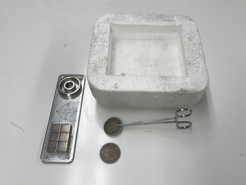 Equipment for Quantum Levitation and Flux Pinning Demo