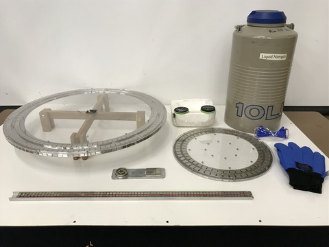 Equipment for Quantum Levitation and Flux Pinning Demo