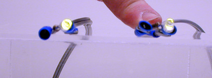 Equipment for Cool a PN Junction - LED Band Gap Demo