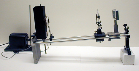 Mercury Lamp with Power Supply on Small Optics Rail