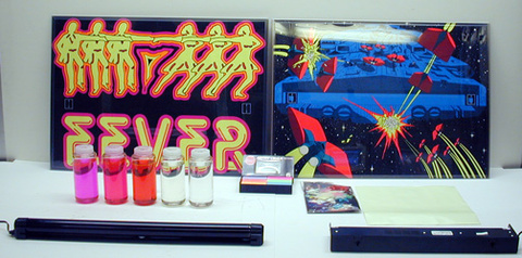 blacklight demo posters, items