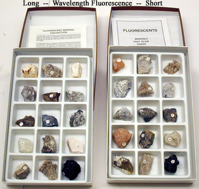 Fluorescent Mineral Set