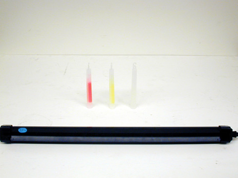 light sticks, black light