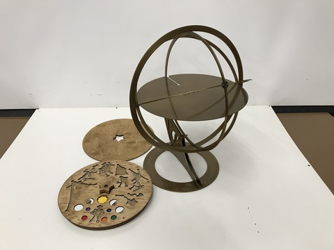Armillary Sphere with Accessories