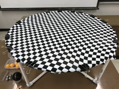 Checkerboard Space-Time