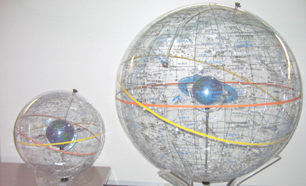 Celestial Globe and Support Stands