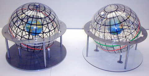 Celestial Globe and Support Stands