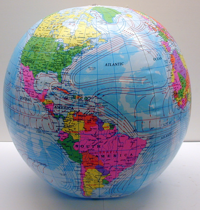 Inflatable Earth Globe